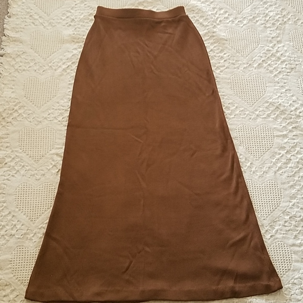 Boho Knit Maxi Skirt - Picture 2 of 6